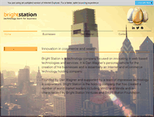 Tablet Screenshot of brightstation.com